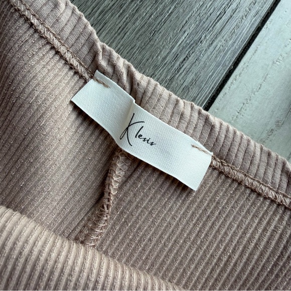 Klein Ribbed bodysuit in Beige - Picture 3 of 4